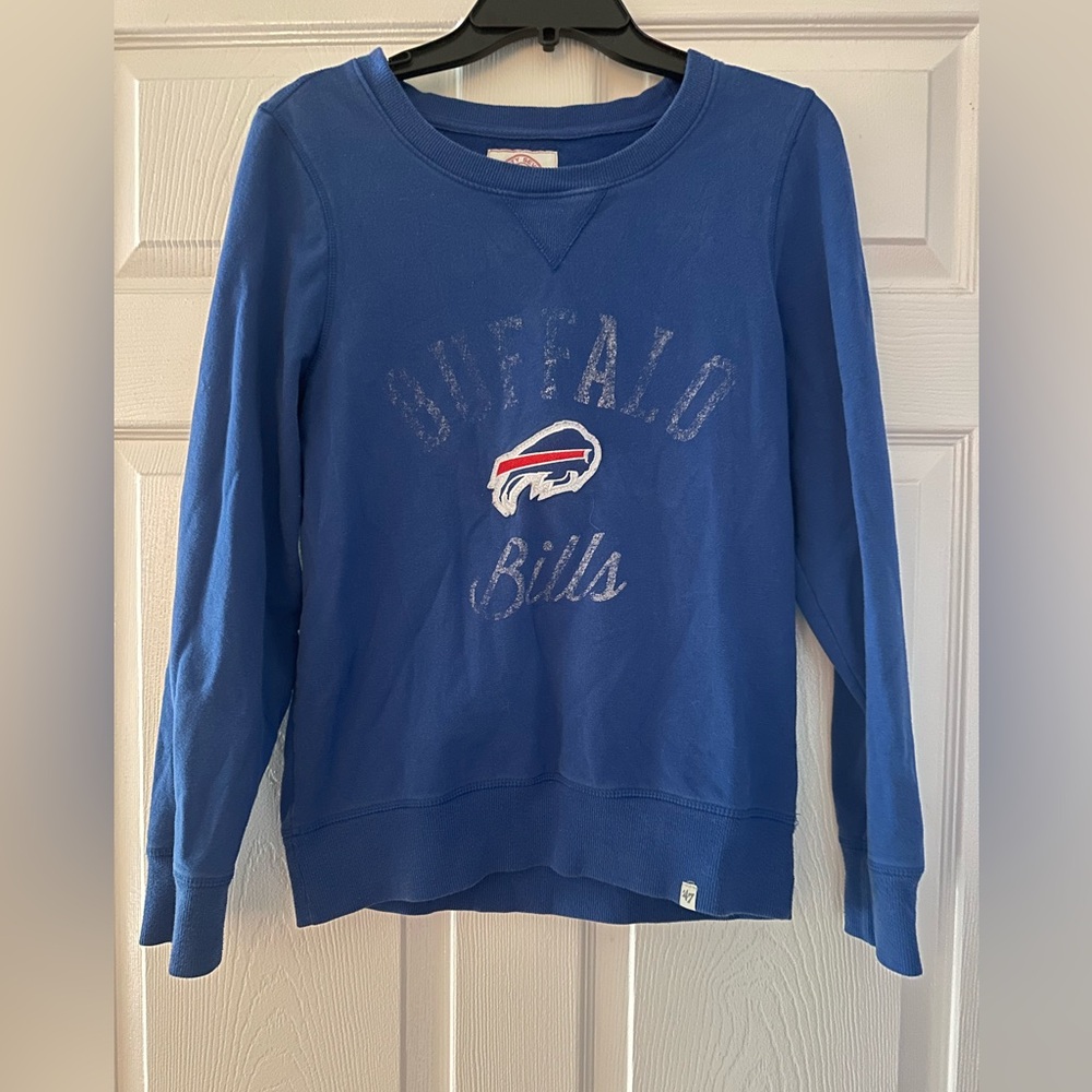 BUFFALO BILLS Crewneck Size Small Forty Seven Brand 47